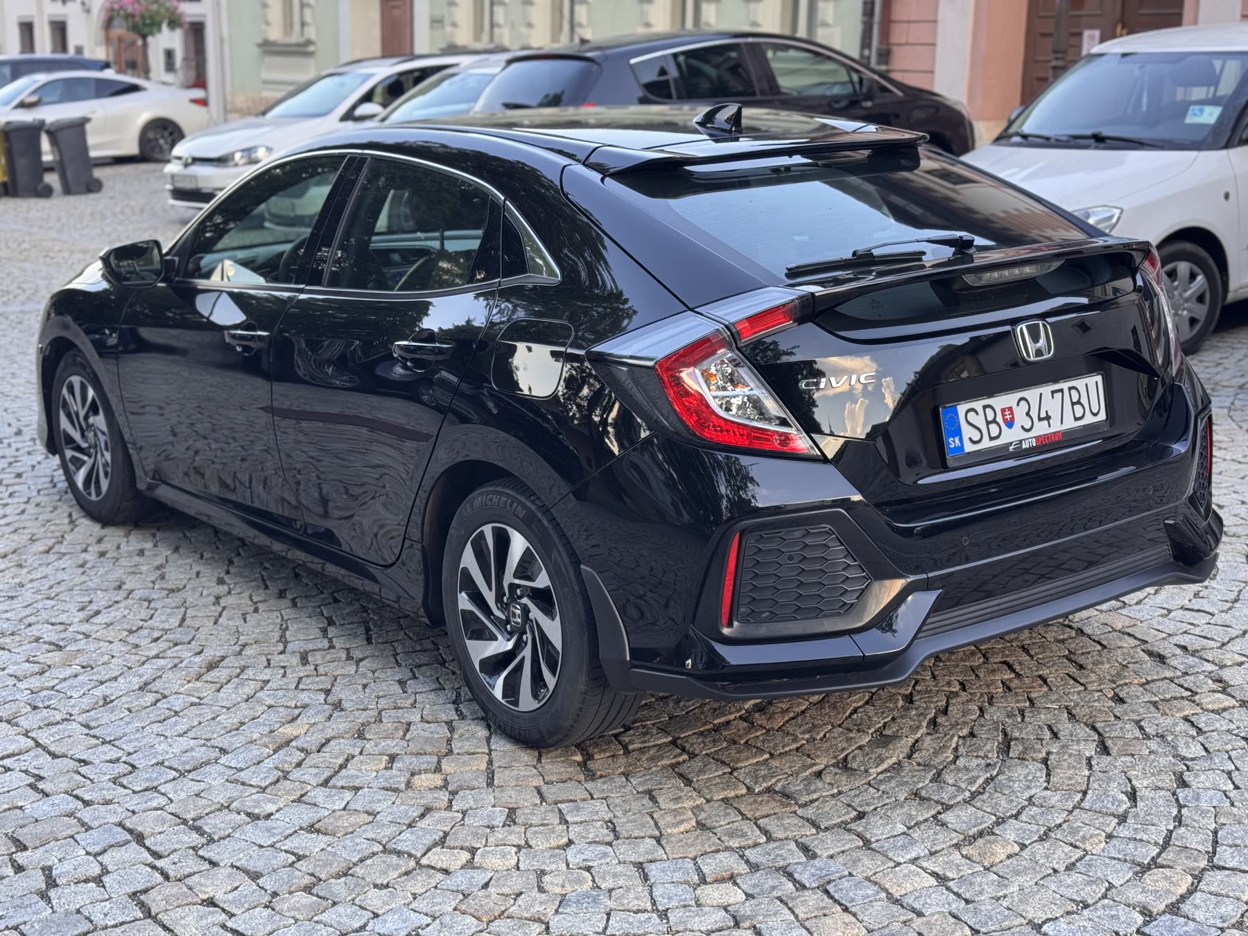 Honda Civic po dovoze a prihlásení